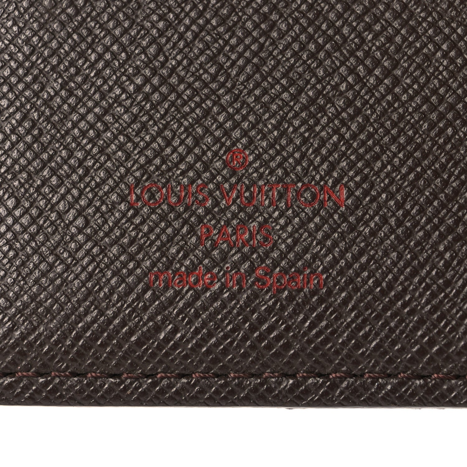 Louis Vuitton Damier Ebene Small Ring Agenda Cover 6 of 7