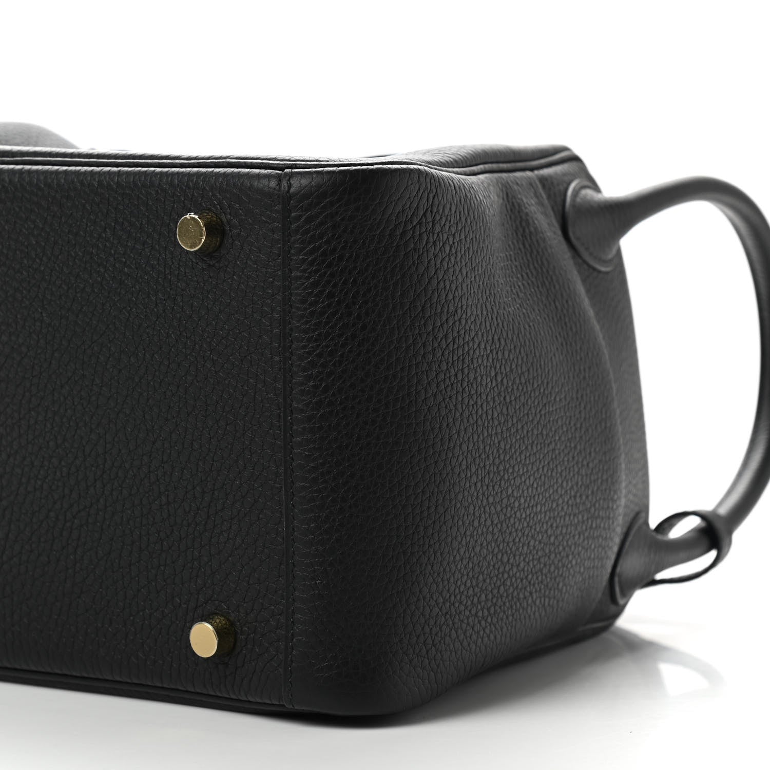 Hermes Taurillon Clemence Lindy 30 Black 10 of 11