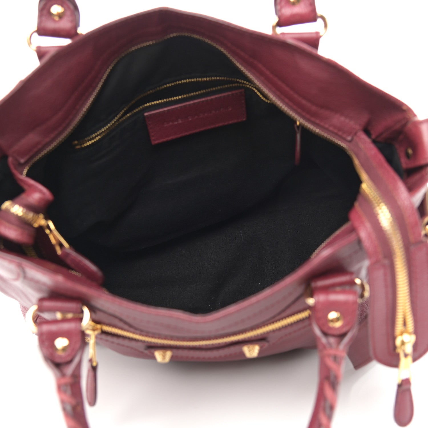 Balenciaga Chevre Giant 12 Gold Hardware Velo Bordeaux 5 of 21