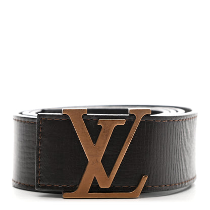 Louis Vuitton Utah LV Initiales 40mm Belt 90 36 Coffee 1 of 10
