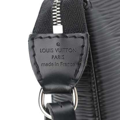 Louis Vuitton Epi Pochette Accessories NM Black 6 of 11