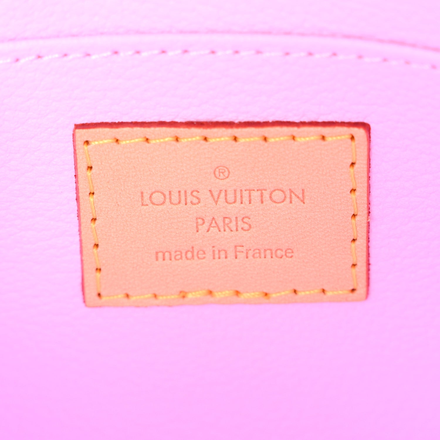 Louis Vuitton Monogram Multicolor Cosmetic Pouch White Litchi 6 of 9