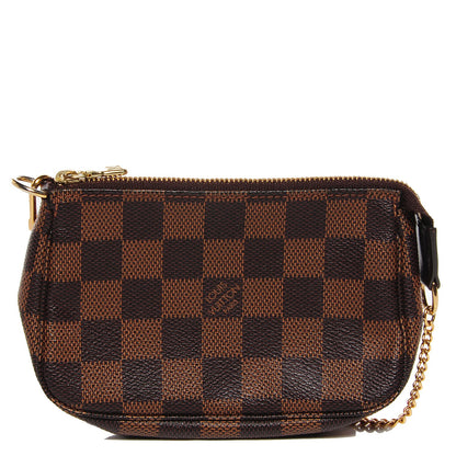 Louis Vuitton Damier Ebene Mini Pochette Accessories 1 of 7