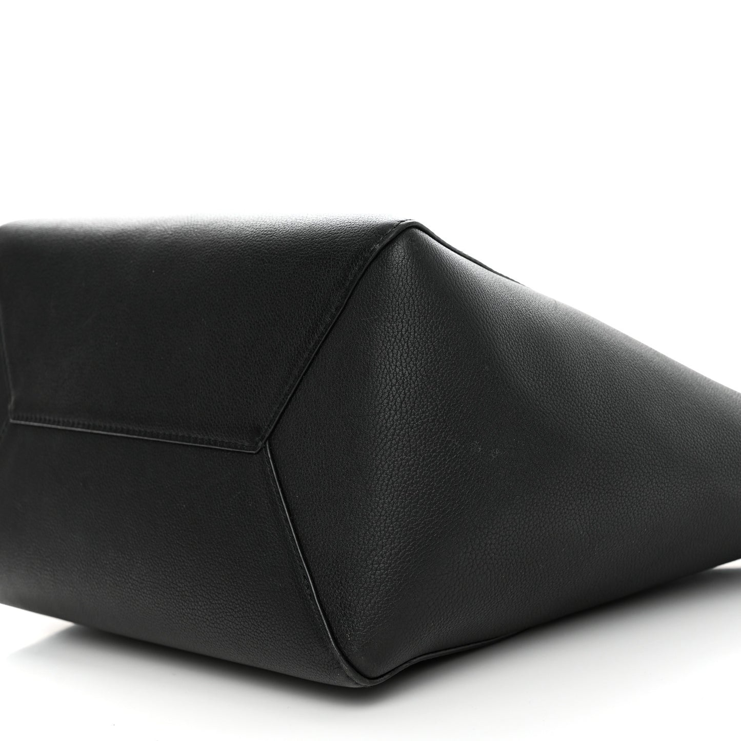 Calfskin Lockme Cabas Black