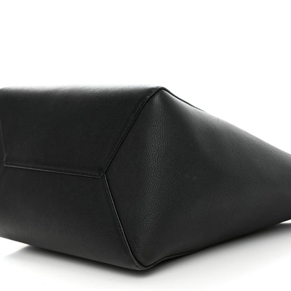 Louis Vuitton Calfskin Lockme Cabas Black 10 of 15