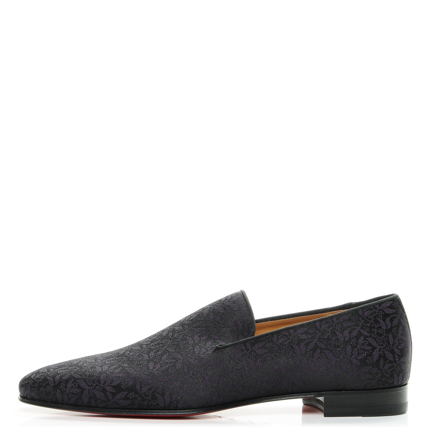 Christian Louboutin Mens Lierre Dandy Flat Loafers 45 Violet 1 of 7