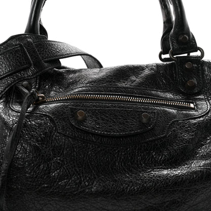 Balenciaga Agneau Classic Hardware Boston  Black 9 of 11