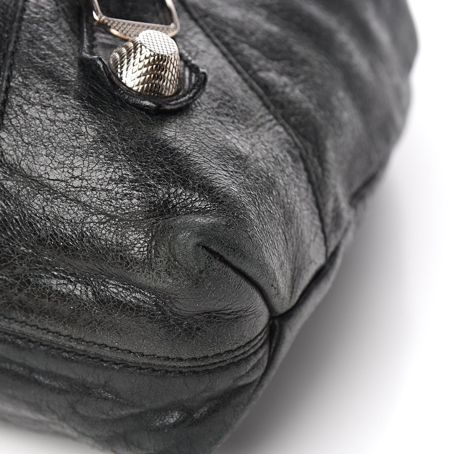 Balenciaga Agneau Giant 21 Silver Hardware Brief Black 15 of 17