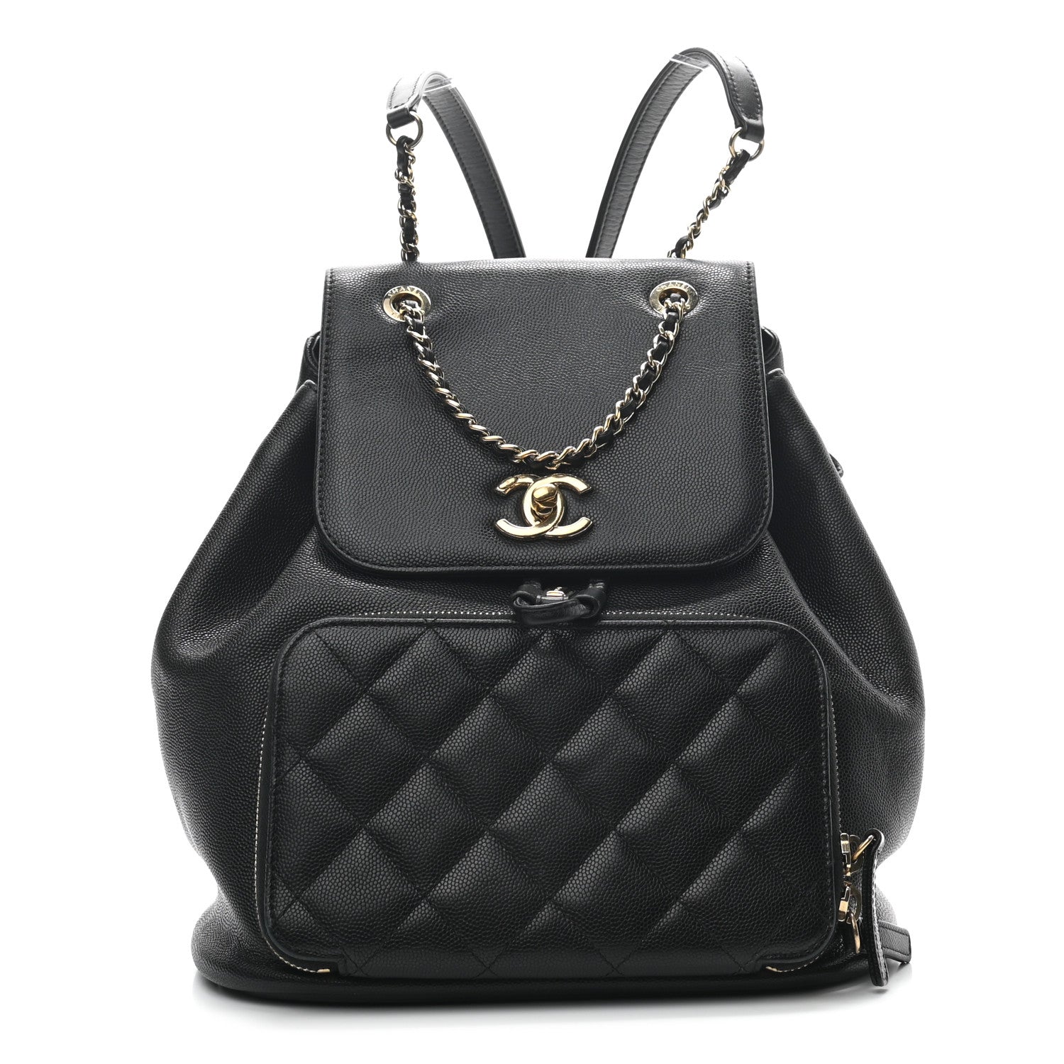 Chanel Caviar Quilted Business Affinity Backpack Black 1 of 9