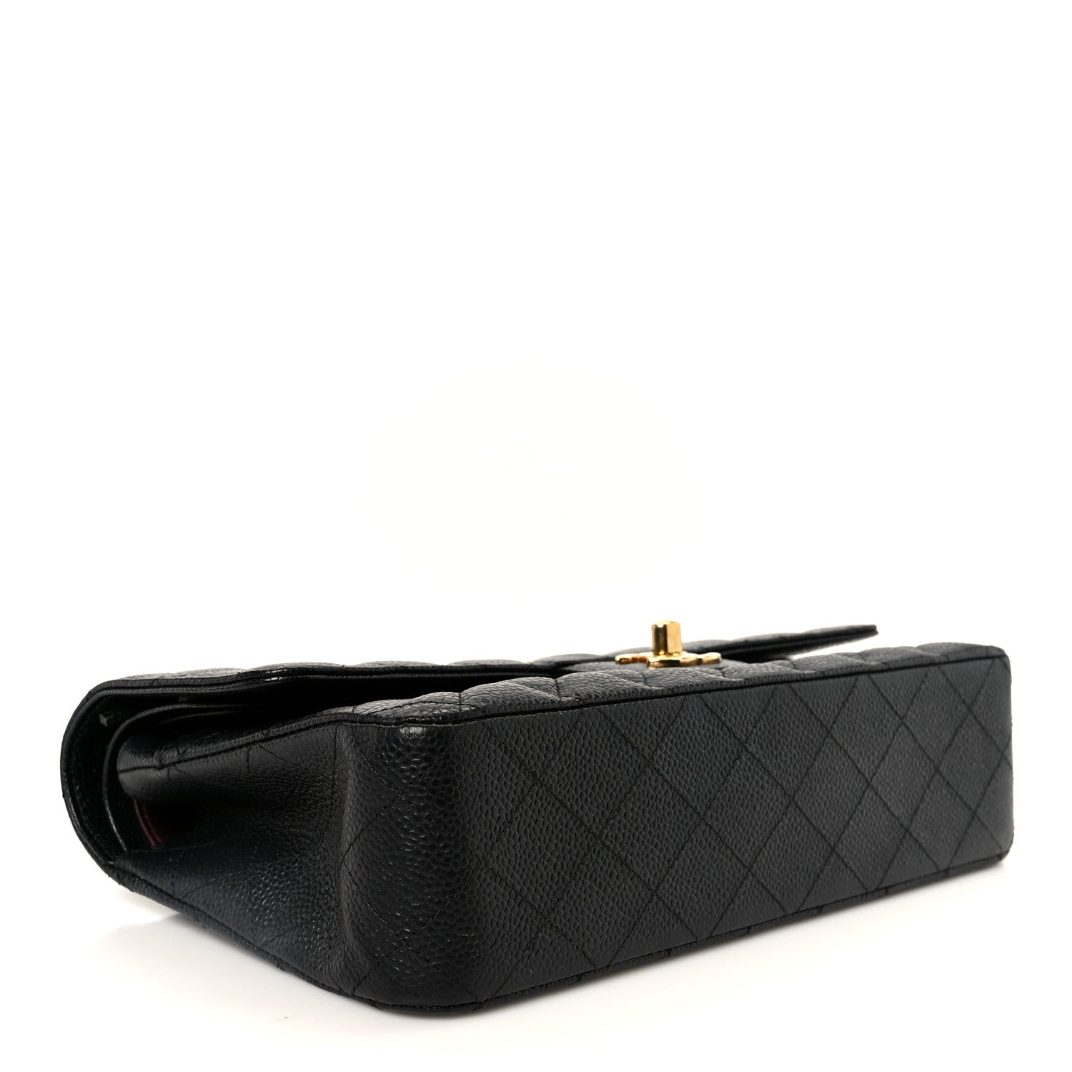 Chanel Caviar Quilted Medium Double Flap Black 4 of 11