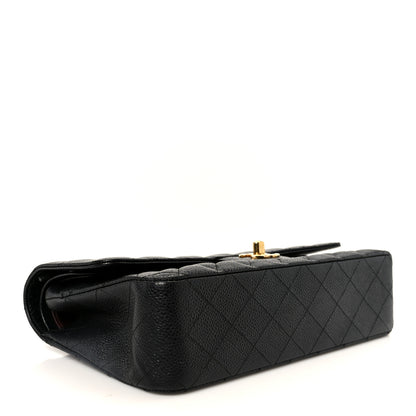Chanel Caviar Quilted Medium Double Flap Black 4 of 11