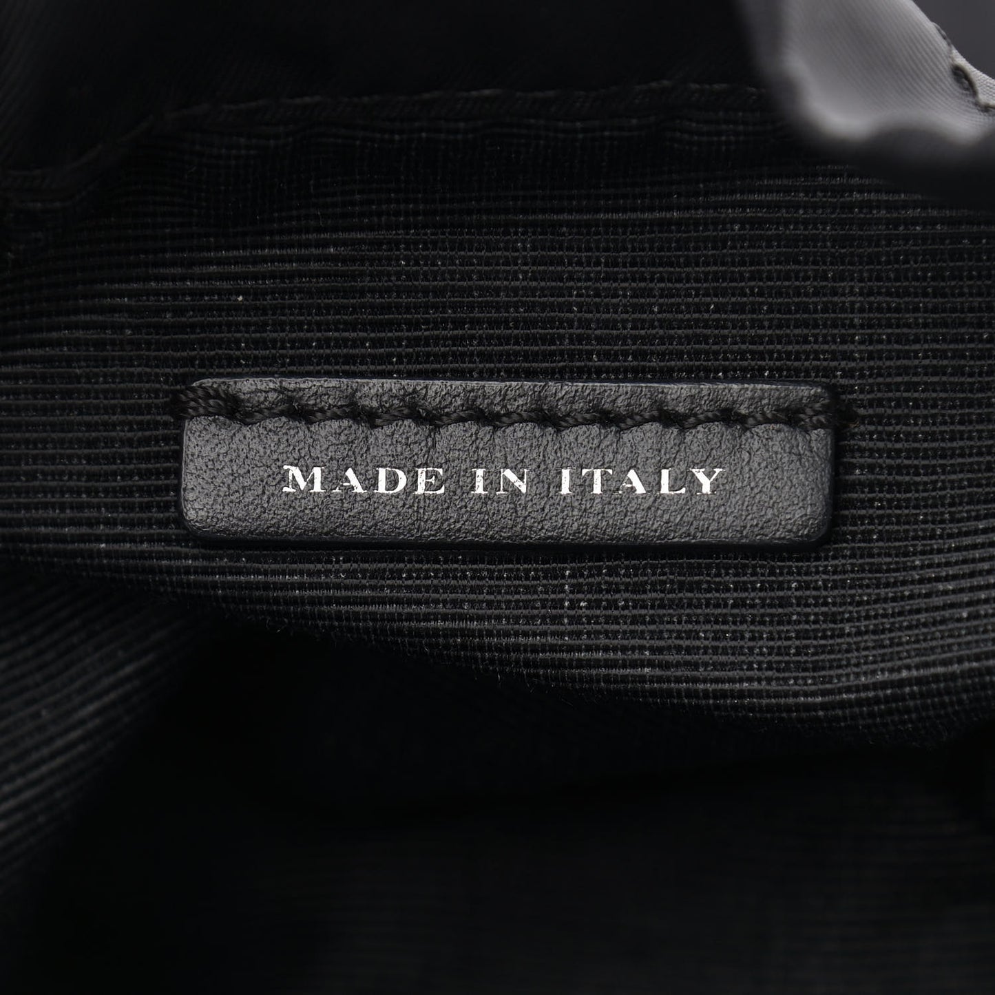 Technical Nylon Medium Rucksack Backpack Black