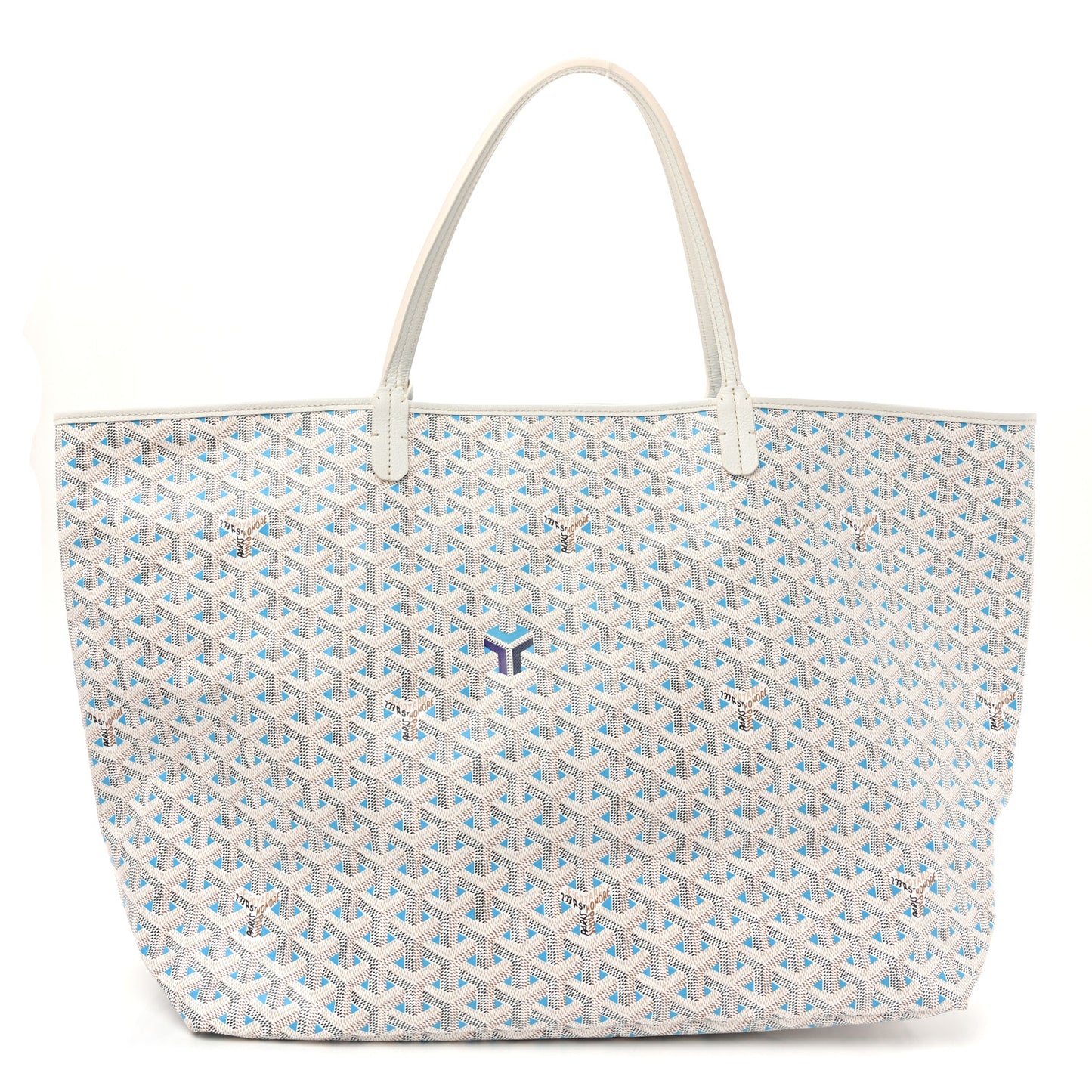 Goyardine Saint Louis Claire Voie GM White Opaline