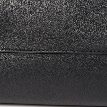 Burberry Calfskin Grommet Hobo Black 15 of 18