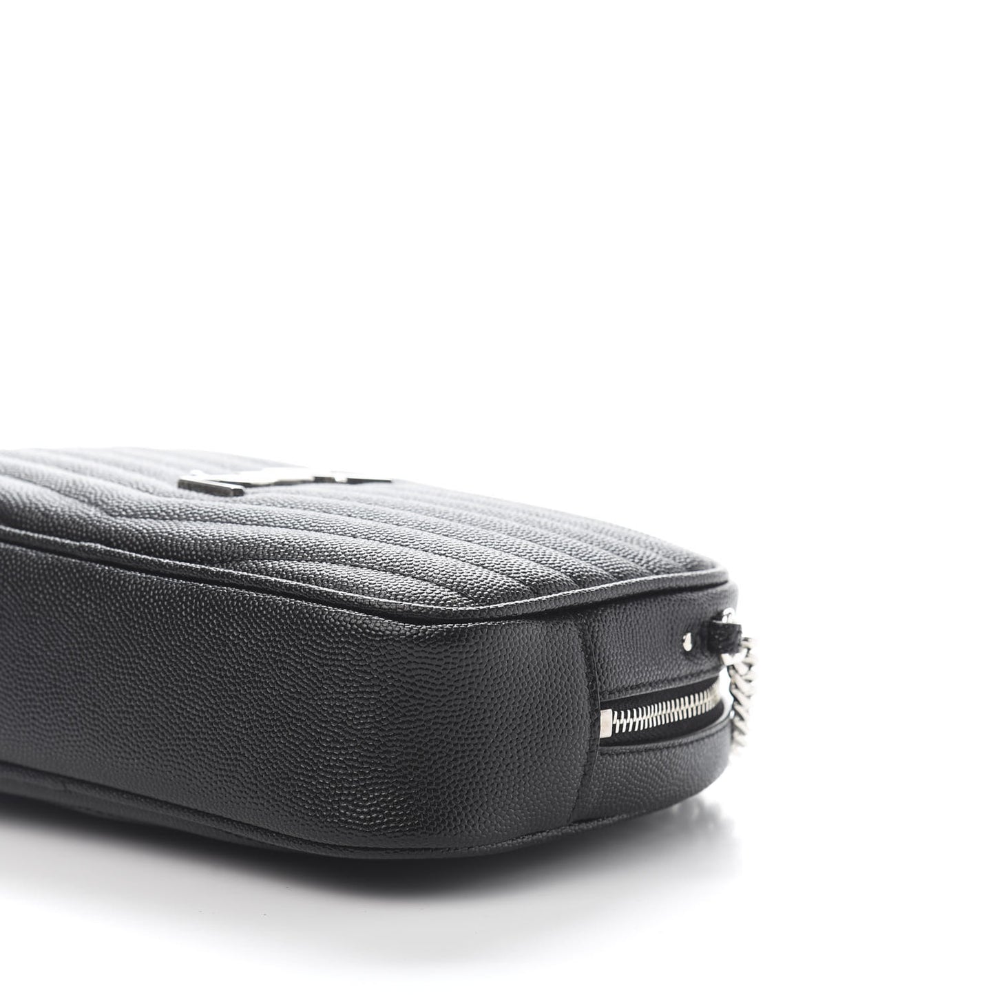 Grain De Poudre Matelasse Monogram Mini Lou Camera Bag Dark Smog