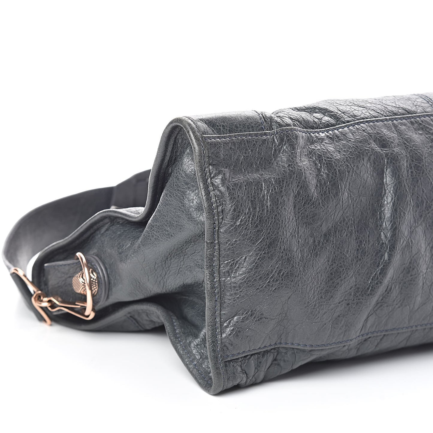 Agneau Giant 21 Rose Gold Hardware Part Time Anthracite