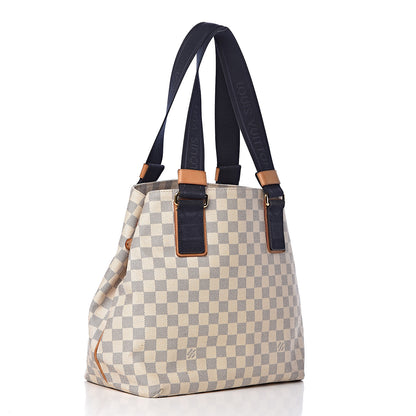 Louis Vuitton Damier Azur Beach Cabas PM 3 of 14