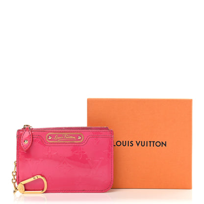 Louis Vuitton Vernis Key Pouch Rose Pop 12 of 12