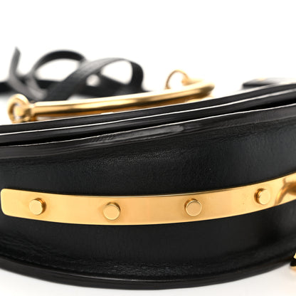 Chloe Calfskin Small Nile Bracelet Minaudiere Bag Black 9 of 10