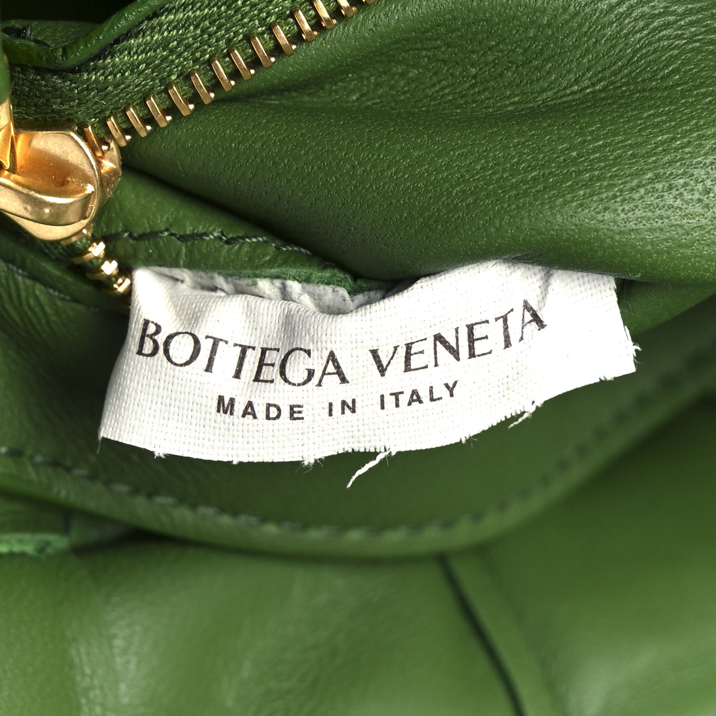 Nappa Maxi Intrecciato Padded Small Cassette Crossbody Bag Avocado