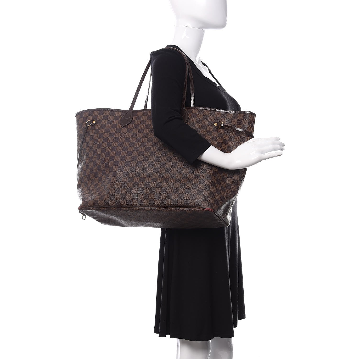 Louis Vuitton Damier Ebene Neverfull GM 2 of 23