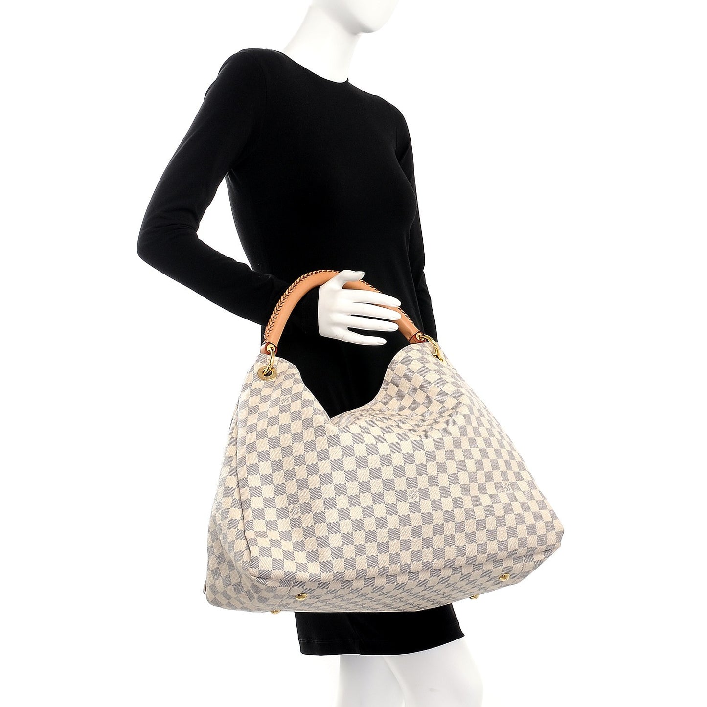 Damier Azur Artsy GM