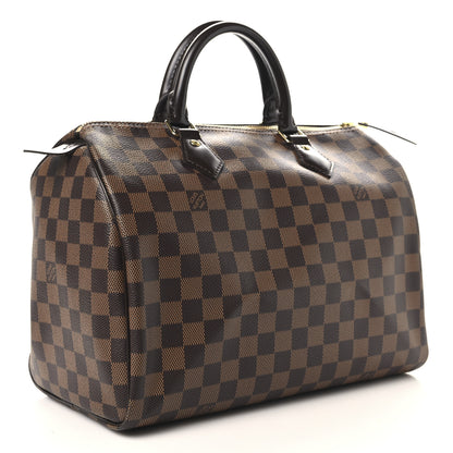 Louis Vuitton Damier Ebene Speedy 30 3 of 12