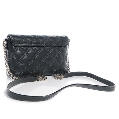 Marc Jacobs Leather Quilted The Single Grey 3 of 10