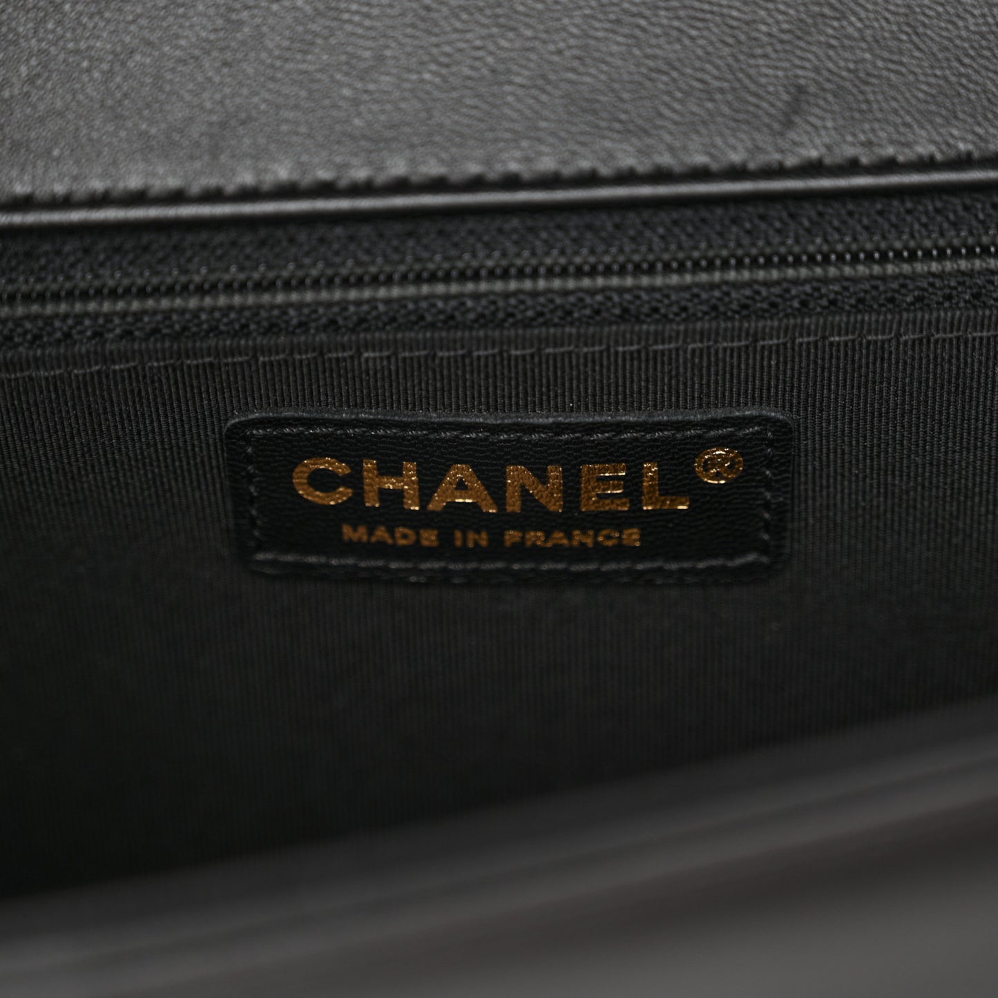 Lambskin Quilted New Medium Boy Flap Black