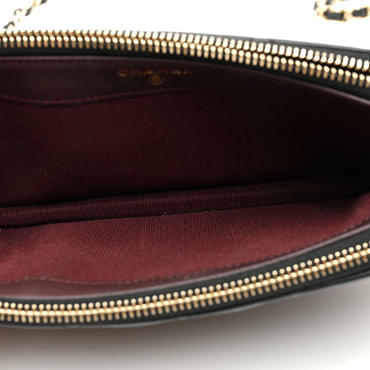 Chanel Lambskin Quilted Small Clutch With Chain Black 5 of 12