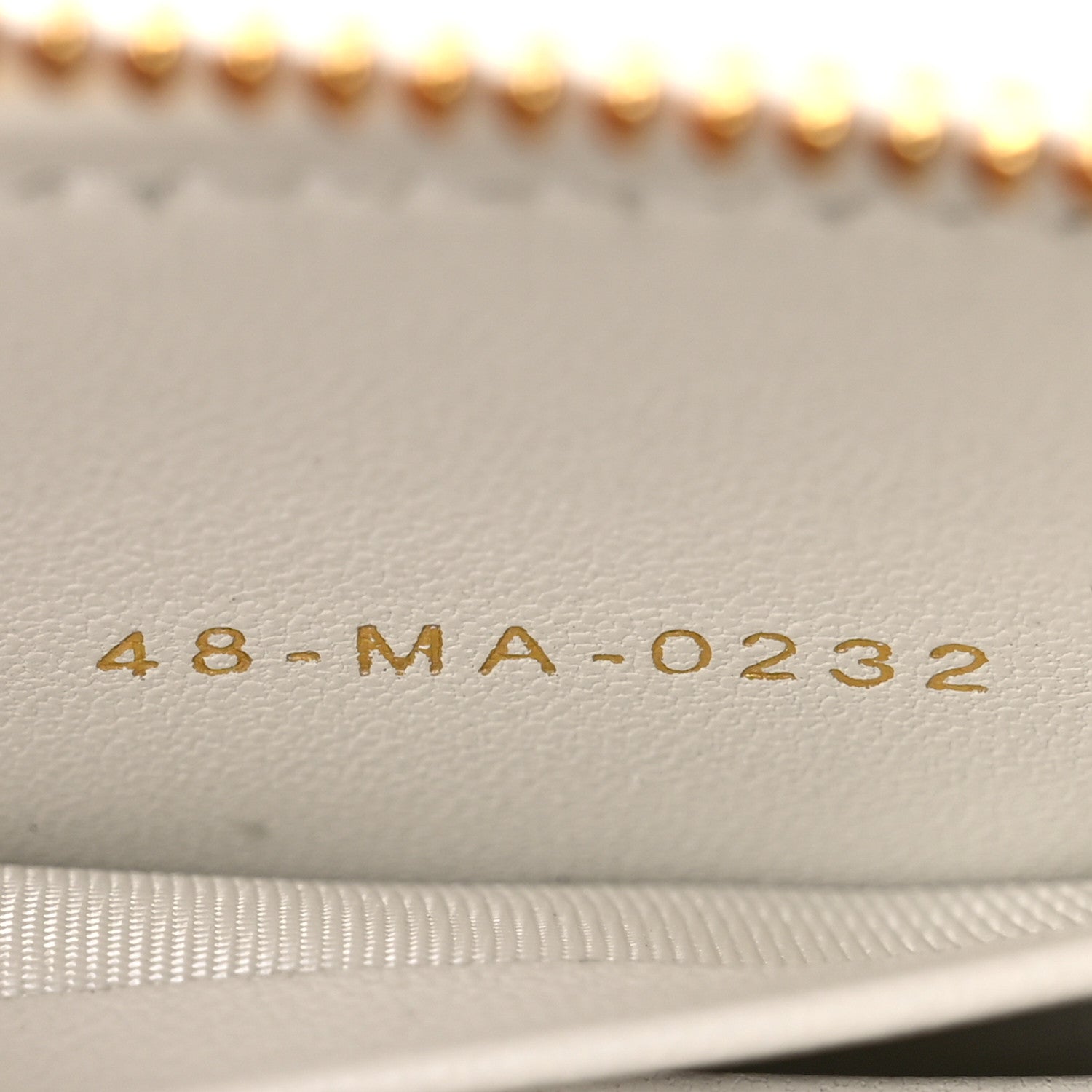 Christian Dior Supple Calfskin Cannage Caro Pouch with Chain Latte 7 of 10