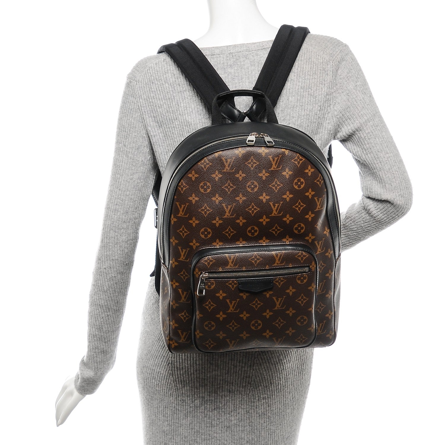 Louis Vuitton Monogram Macassar Josh Backpack 2 of 7