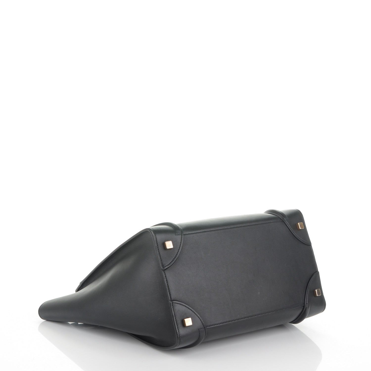 Celine Smooth Calfskin Mini Luggage Black 4 of 6