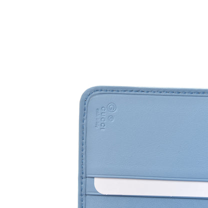 Gucci Soft Microguccissima Continental Zip Wallet Mineral Blue 6 of 11