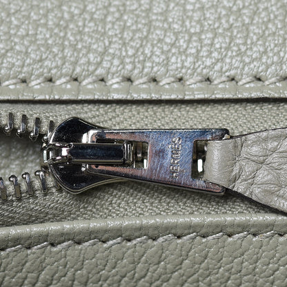 Hermes Taurillon Clemence Birkin 35 Sauge 13 of 28