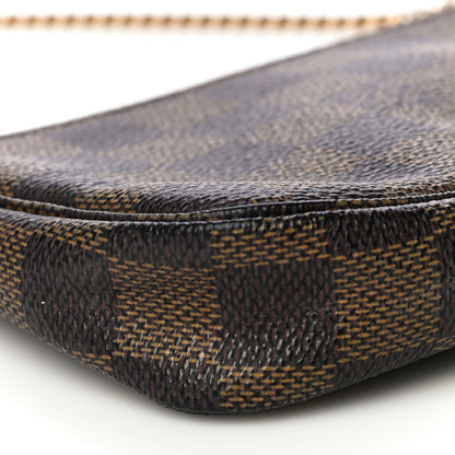 Louis Vuitton Damier Ebene Mini Pochette Accessories 11 of 14