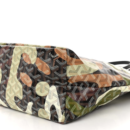 Goyard Goyardine Saint Louis Lettres Camouflage PM Black Green 11 of 11