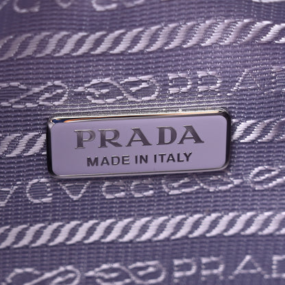 Prada Paillettes Sequin Mini Re-Edition 2000 Bag Lilium Black 6 of 9