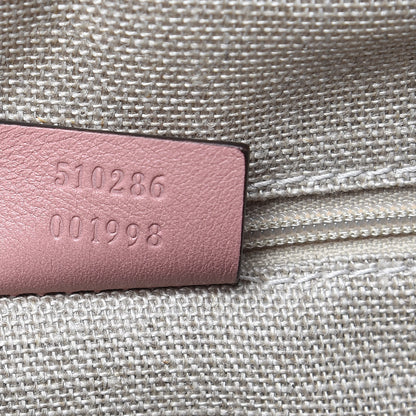Gucci Soft Microguccissima Medium Crossbody Bag Soft Pink 7 of 9