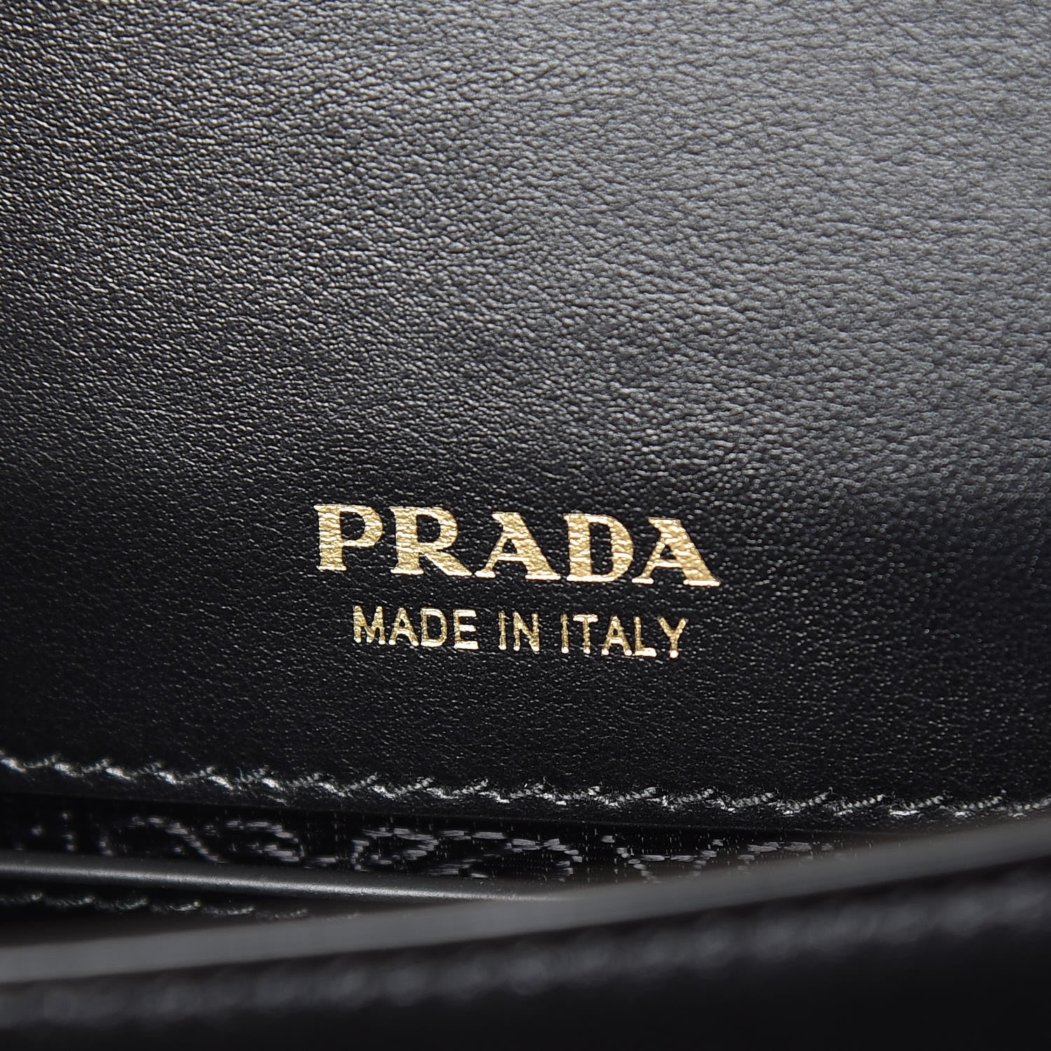 Prada Saffiano City Calf Cahier Belt Bag Black 8 of 10