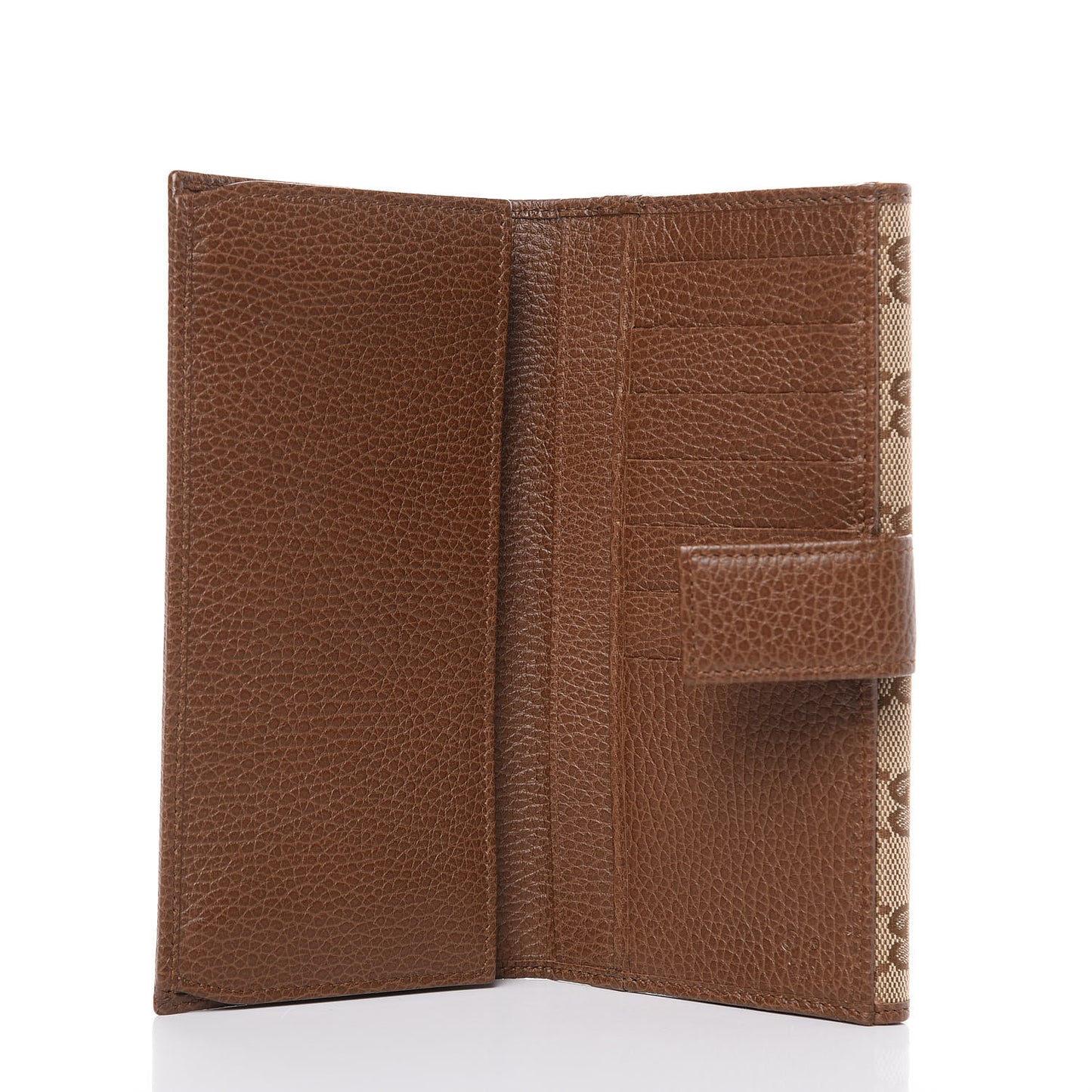 Monogram Continental Flap Wallet Brown