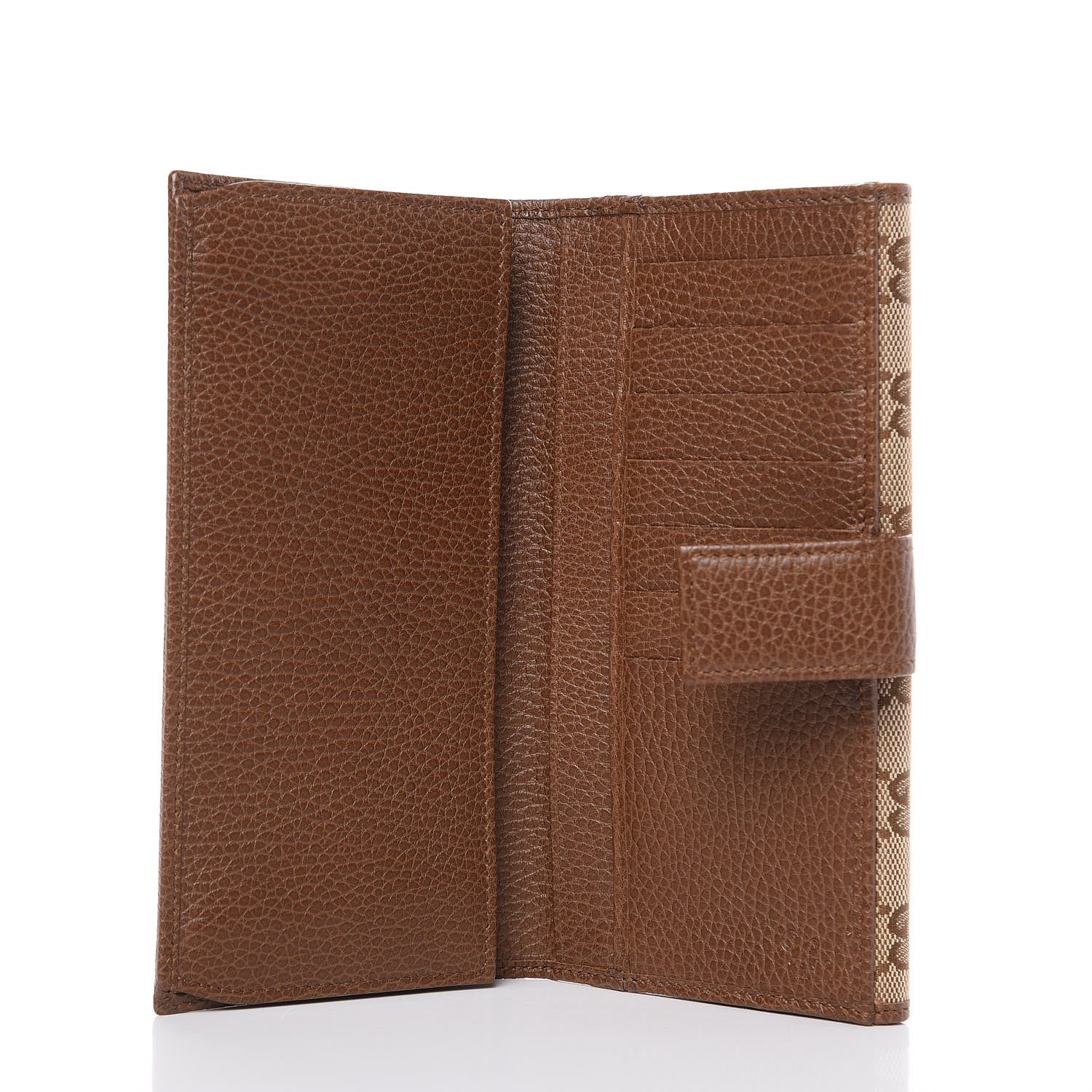 Gucci Monogram Continental Flap Wallet Brown 5 of 7