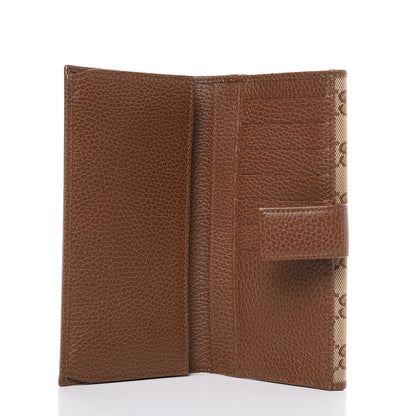 Gucci Monogram Continental Flap Wallet Brown 5 of 7