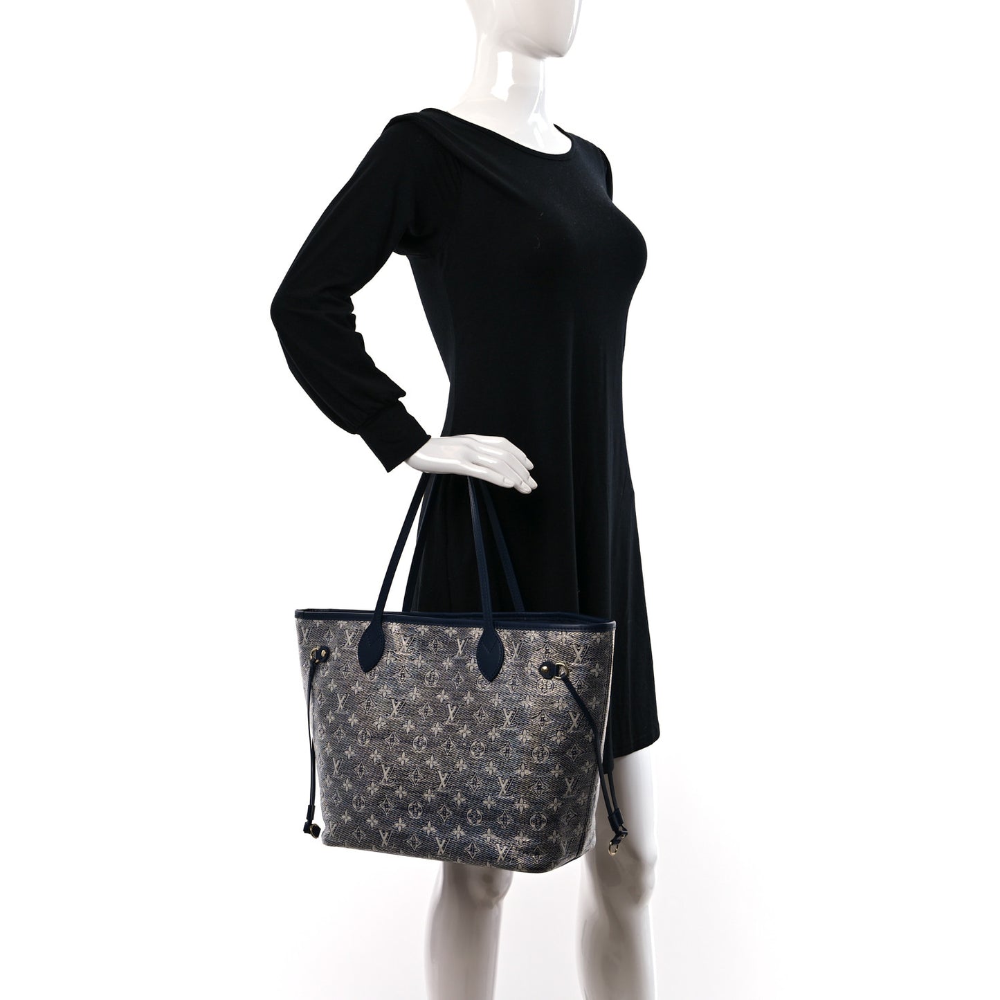 Monoglam Neverfull MM Blue