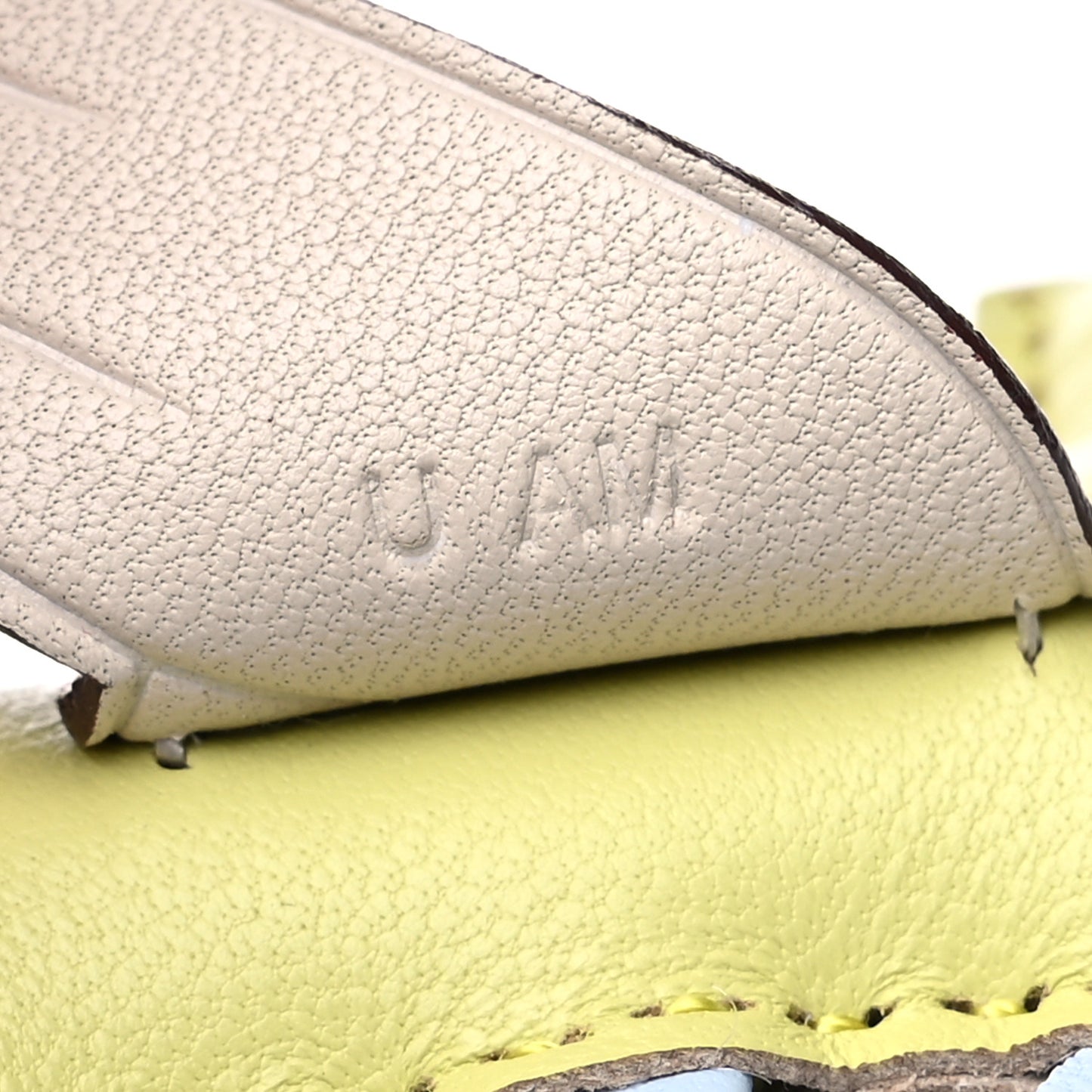 Milo Lambskin Grigri Rodeo Pegase Horse Bag Charm PM Jaune Bourgeon Bleu Brume Nata