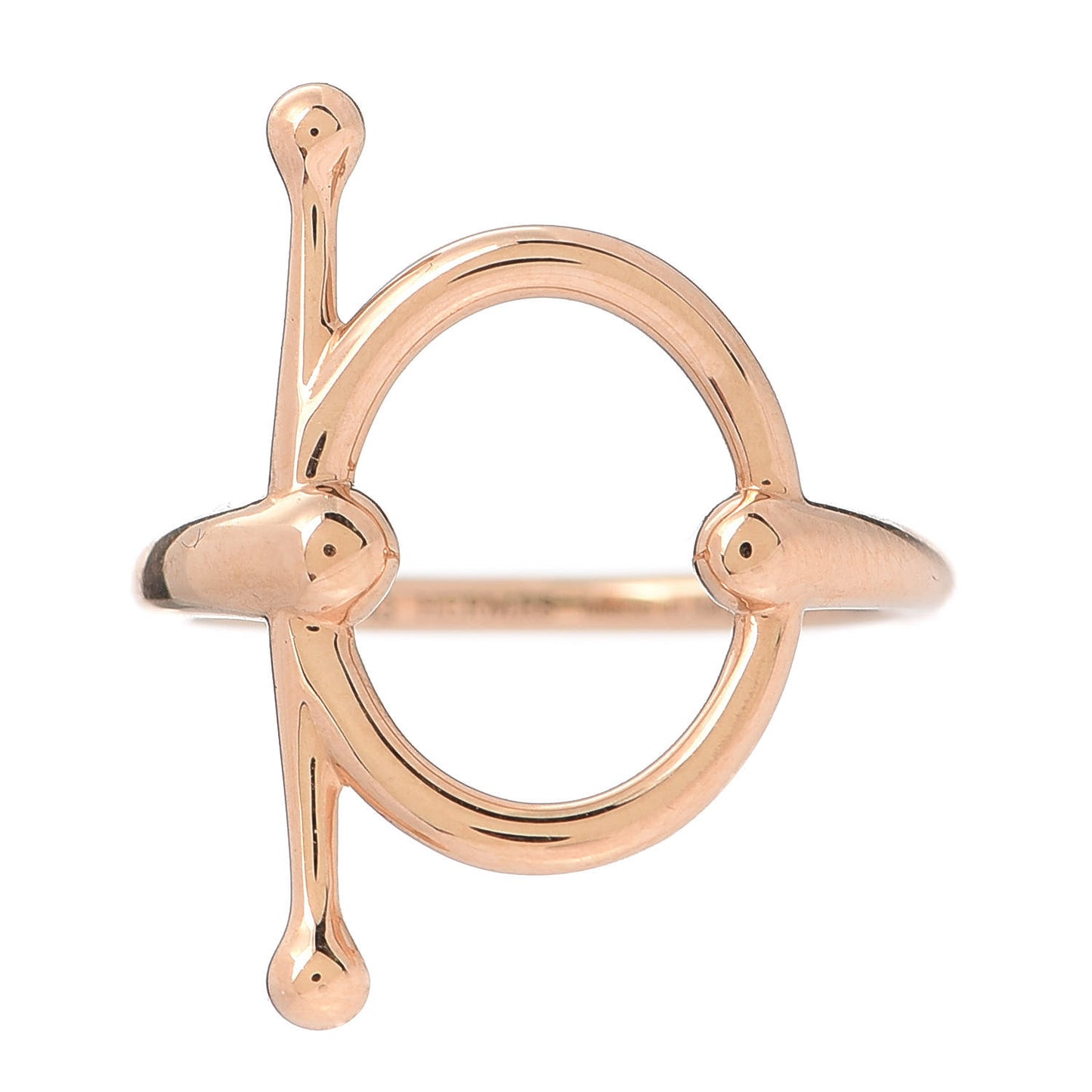 18K Rose Gold PM Filet D'Or Ring 50 5.25