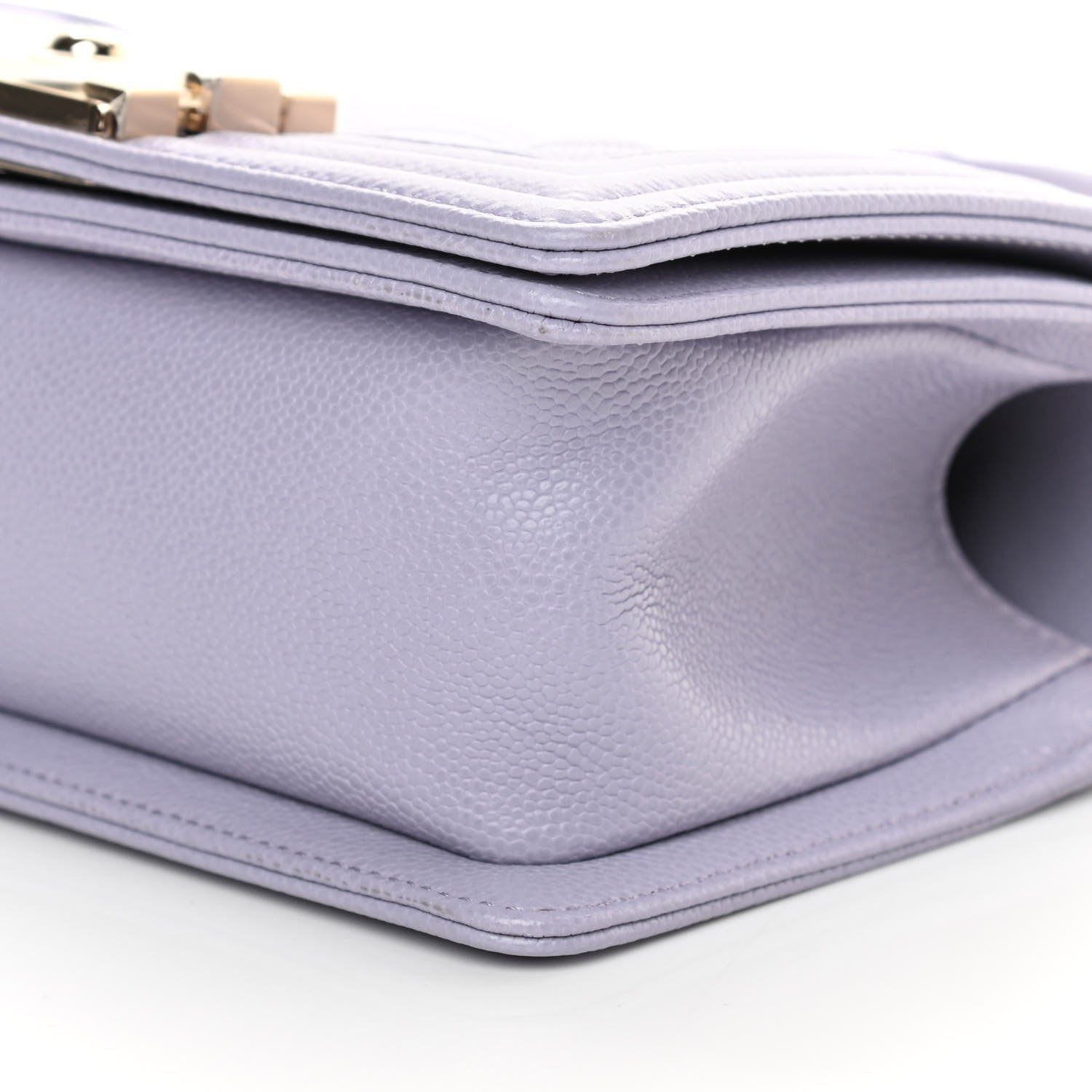 Chanel Caviar Quilted Small Boy Flap Light Purple 10 of 12