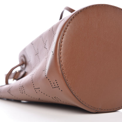 Stella McCartney Perforated Eco Alter Nappa Mini Bucket Bag Brown 14 of 15