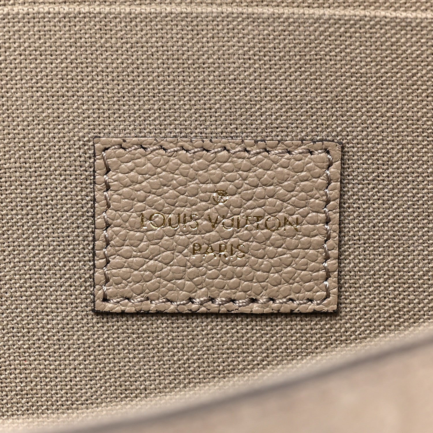 Louis Vuitton Empreinte Pochette Felicie Chain Wallet Tourterelle 9 of 12