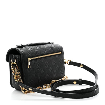 Louis Vuitton Empreinte Pochette Metis East West Black 3 of 10